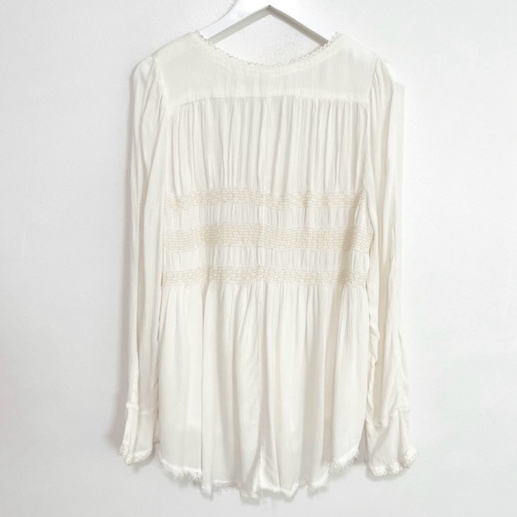 Free People Blue Bird Boho Blouse - Picture 7 of 16